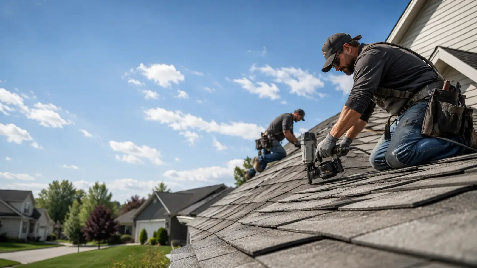 Storm Damage Roof Repair in Morris, OK near me